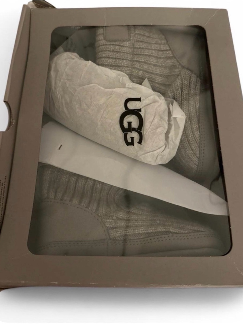 UGG grey baby boots